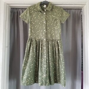 Crewcuts | Gold Star Printed Dress